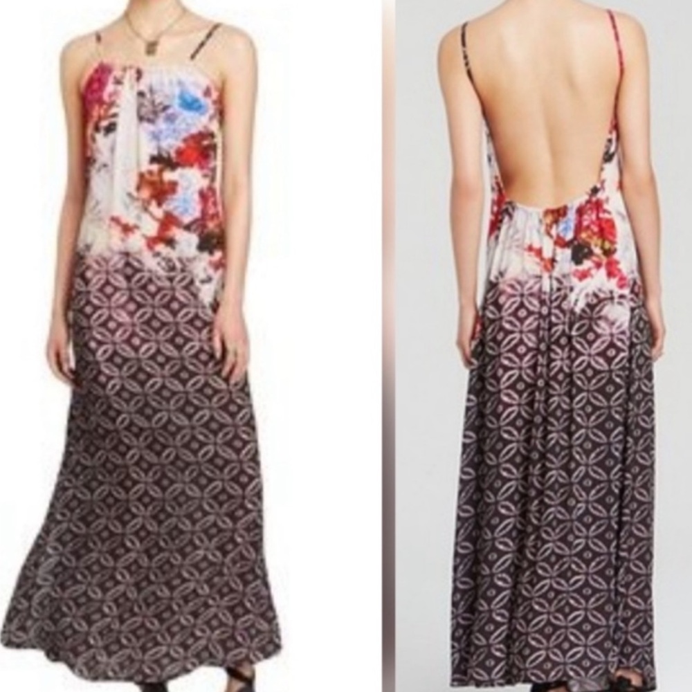 FREE PEOPLE Low Back Maxi Dress XS